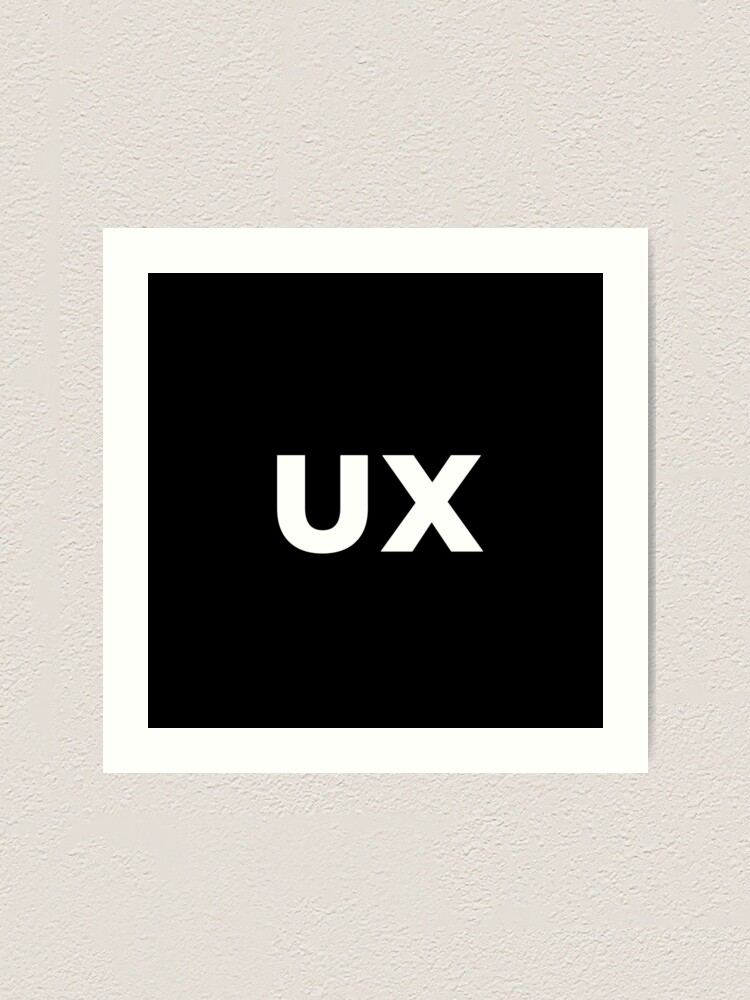Alternate view of UX (User Experience) Designer Developer Art Print