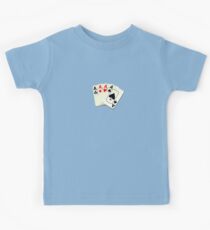 Deck of Lucky Ace Cards - Poker T-shirt Sticker Kids Tee