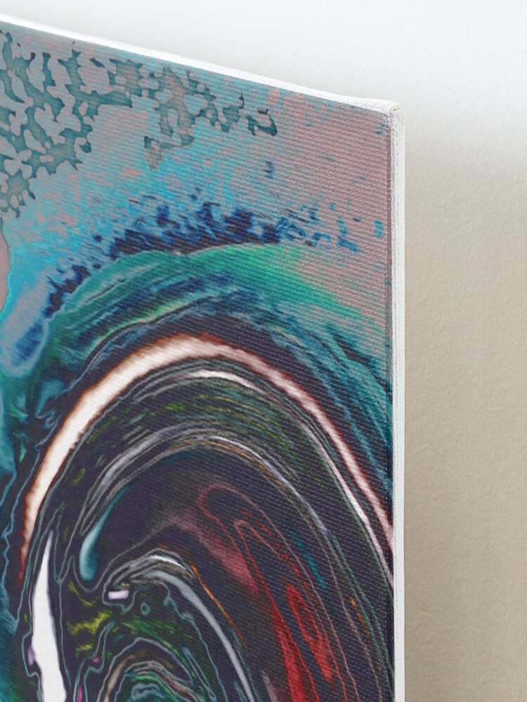 Alternate view of Wave 9 Mounted Print