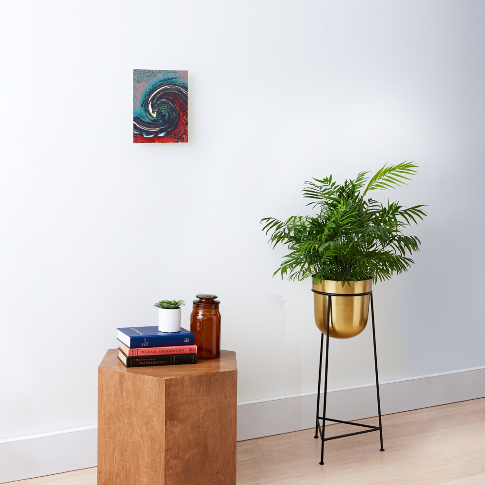 Wave 9 Mounted Print