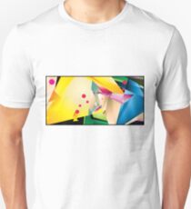 Abstract Design (Small Graphic) Unisex T-Shirt