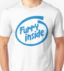 Pelz nach innen Unisex T-Shirt