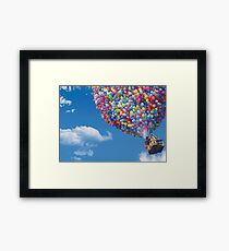 The House from Up Framed Print
