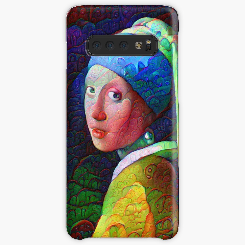 DeepDreamed "Girl with a Pearl Earring" Case & Skin for Samsung Galaxy