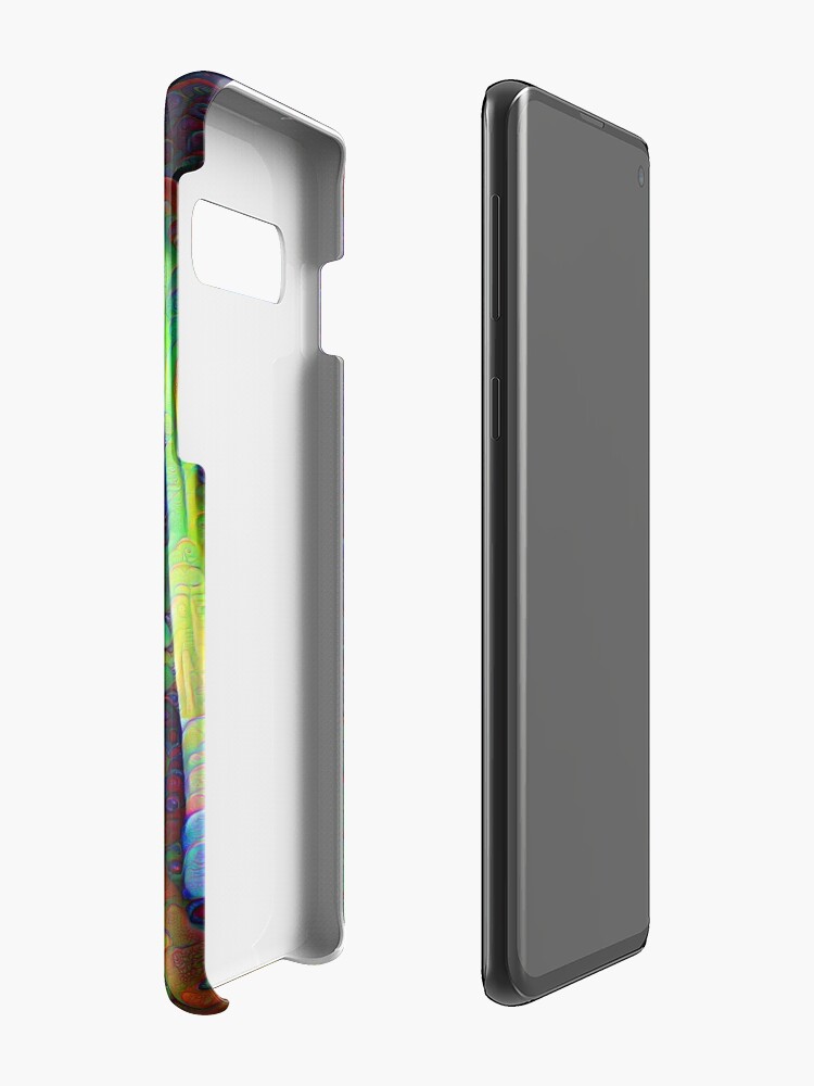 Alternate view of DeepDreamed "Girl with a Pearl Earring" Case & Skin for Samsung Galaxy