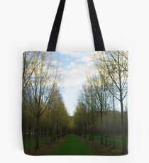 Tree lane Tote Bag