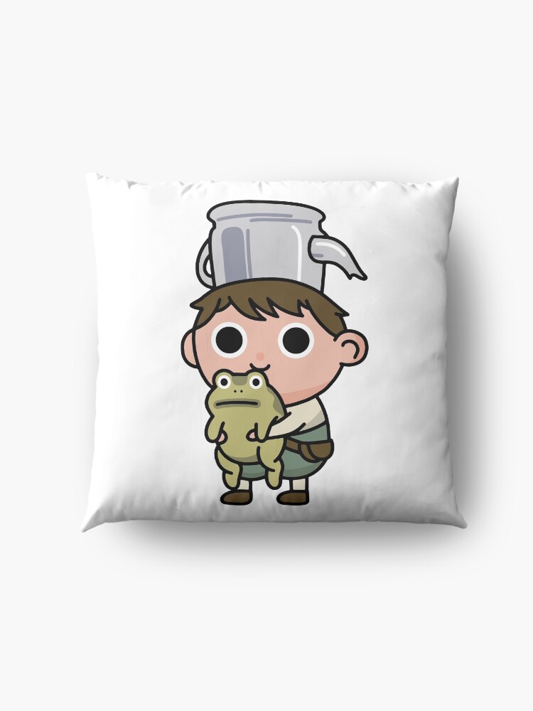 Alternate view of Greg and the frog Floor Pillow