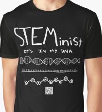 STEMinist Design to Support Women in Science Conference in China Graphic T-Shirt