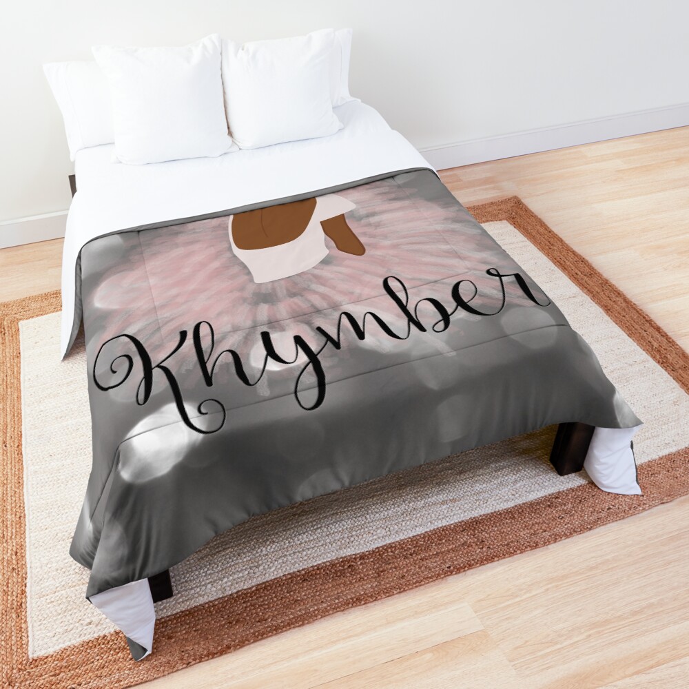 Khymber Personalized African American Dancer Ballerina Comforter
