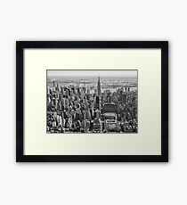 King of New York Framed Print