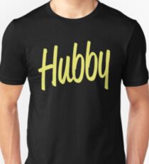 Hubby Newlywed Bride Groom Unisex T-Shirt