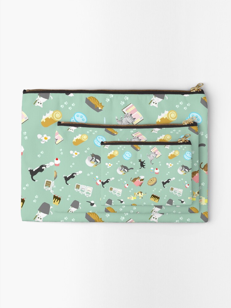 Alternate view of Cats Baking Cakes and other Sweets Zipper Pouch