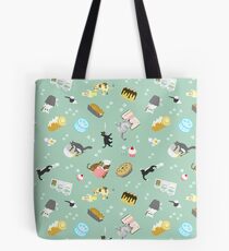 Cats Backen Kuchen und andere Süßigkeiten Tote Bag