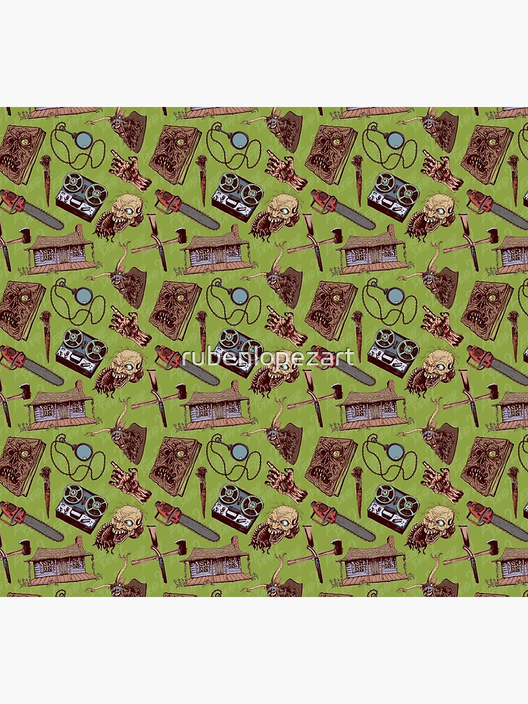 Evil Dead 2 pattern by rubenlopezart