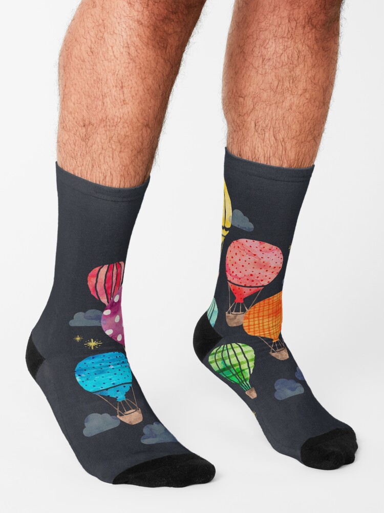 Alternate view of Hot Air Balloon Night Socks