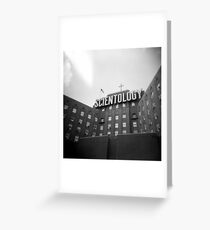 Scientology, Fountain St., Los Angeles, CA, July 2010 Greeting Card