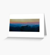 Ashdown Forest Sunset Greeting Card