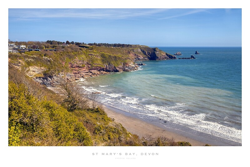 "St. Mary's Bay, Devon" by Andrew Roland Redbubble