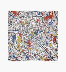 Paris Mondrian map Scarf