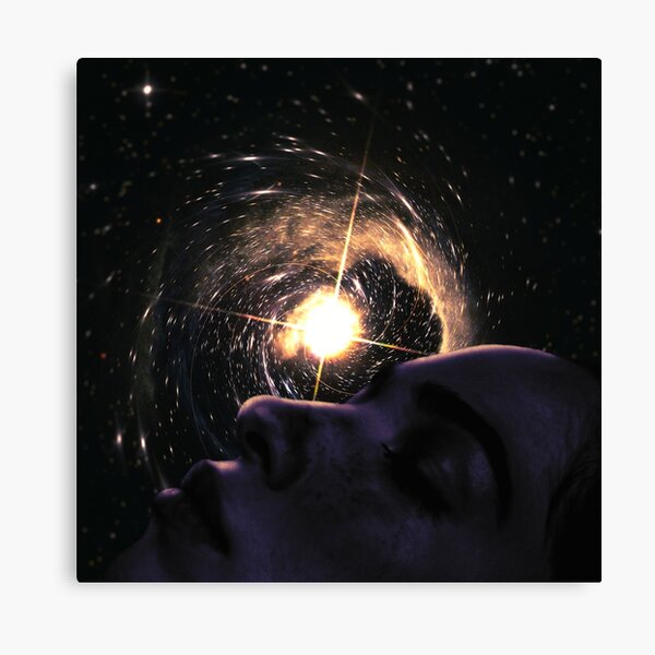 Dreaming The Universe Astronomy Dreamscape Canvas Print