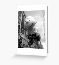 Looking Up at Charlie Greeting Card
