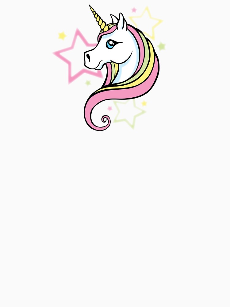 Unicorn and Stars Tee by CGafford