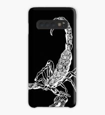 White Scorpio Case/Skin for Samsung Galaxy