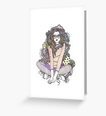 world of my own Greeting Card