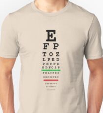 eye test Unisex T-Shirt
