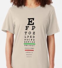 eye test Slim Fit T-Shirt