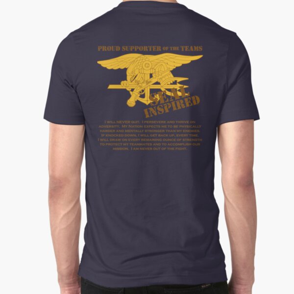 Navy SEAL Inspired with Creed Slim Fit T-Shirt