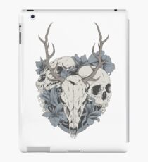 Skulls & flowers iPad Case/Skin