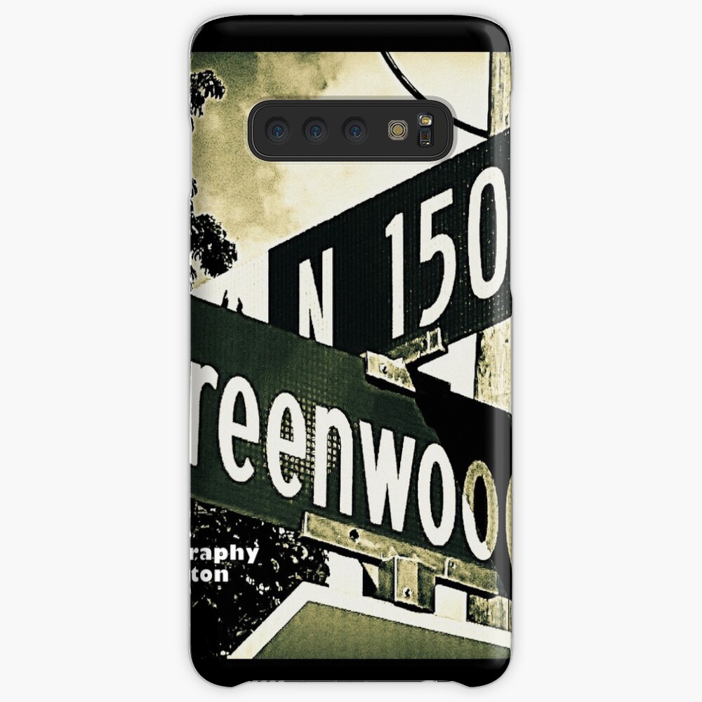 Greenwood Avenue & North 150th Street, Shoreline, WA by MWP Case & Skin for Samsung Galaxy