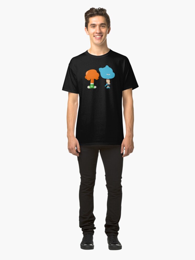 Alternate view of Minimal Gumball and Darwin Classic T-Shirt