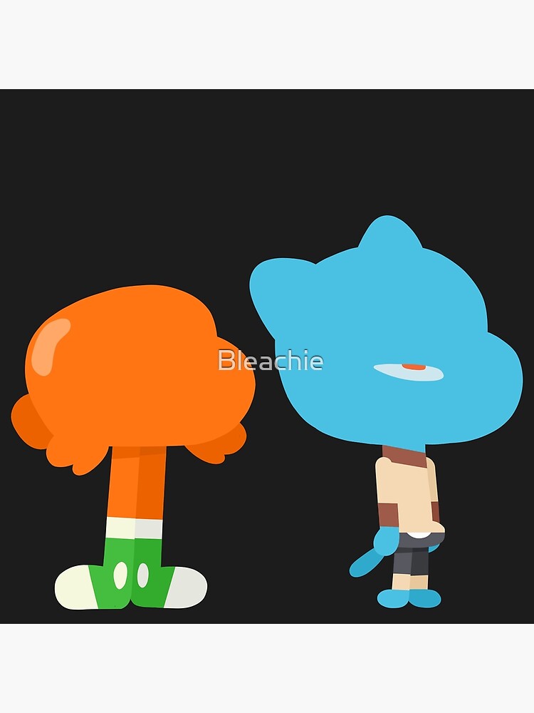 Minimal Gumball and Darwin by Bleachie