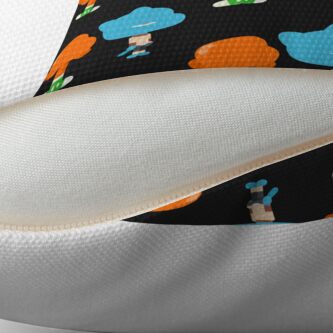 Alternate view of Minimal Gumball and Darwin Floor Pillow
