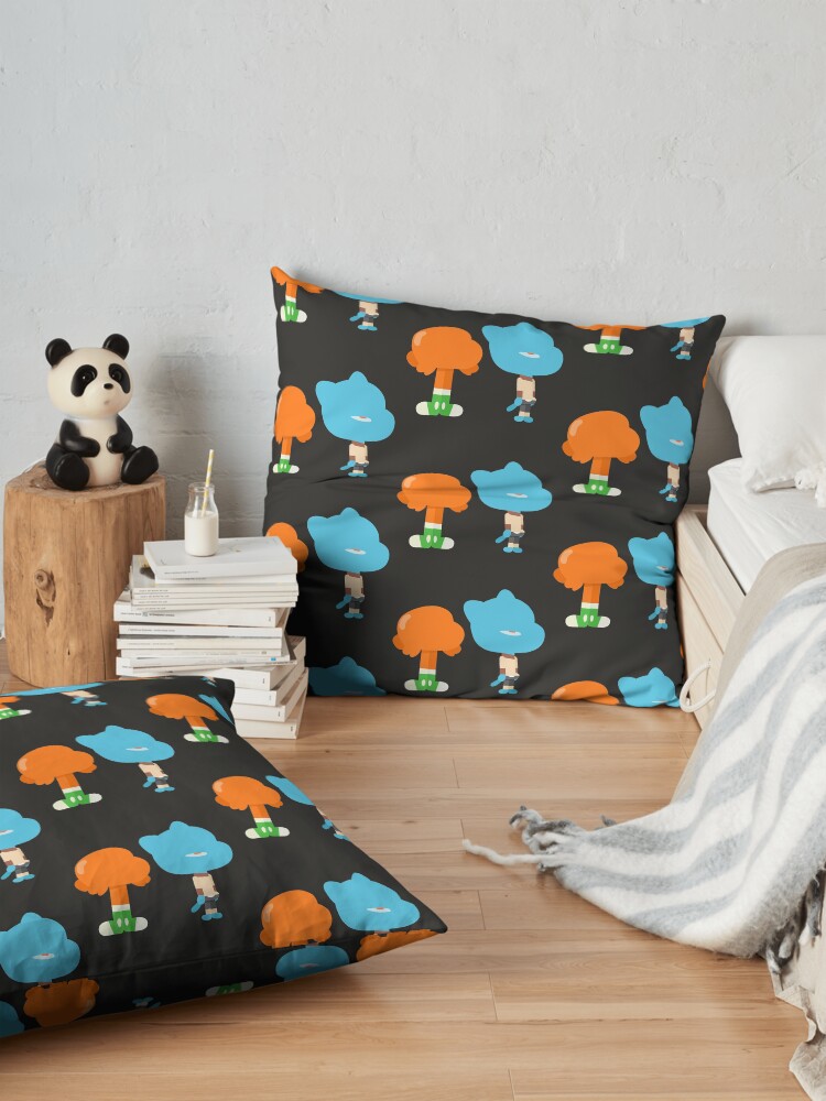 Alternate view of Minimal Gumball and Darwin Floor Pillow