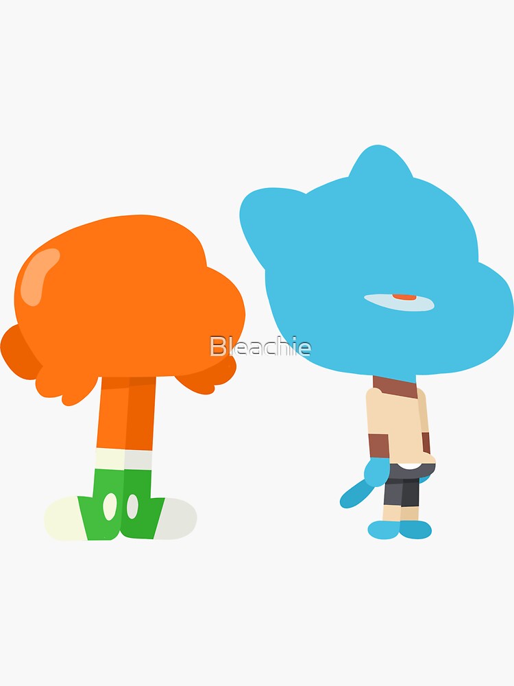 Minimal Gumball and Darwin by Bleachie