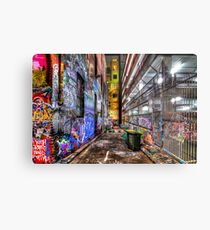 Hosier Lane Metal Print
