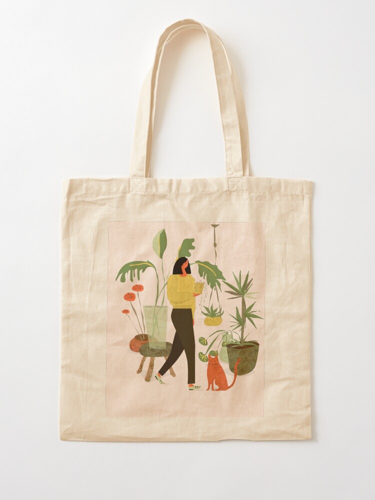 Alternate view of Migrating a Plant Tote Bag