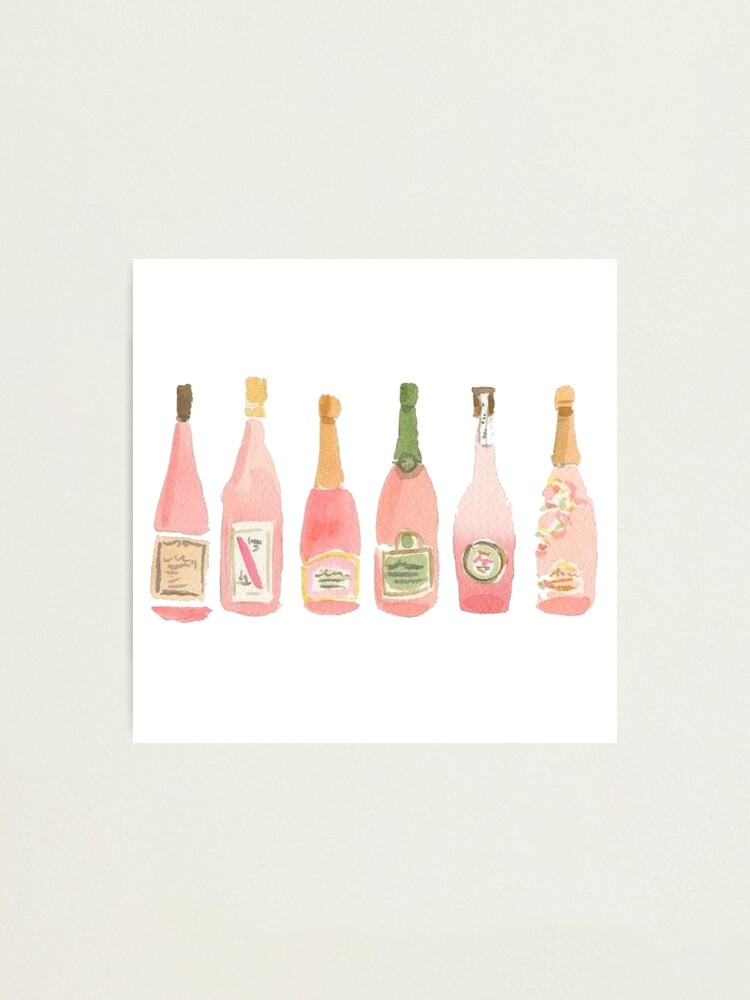 Alternate view of Pink Champagne Photographic Print