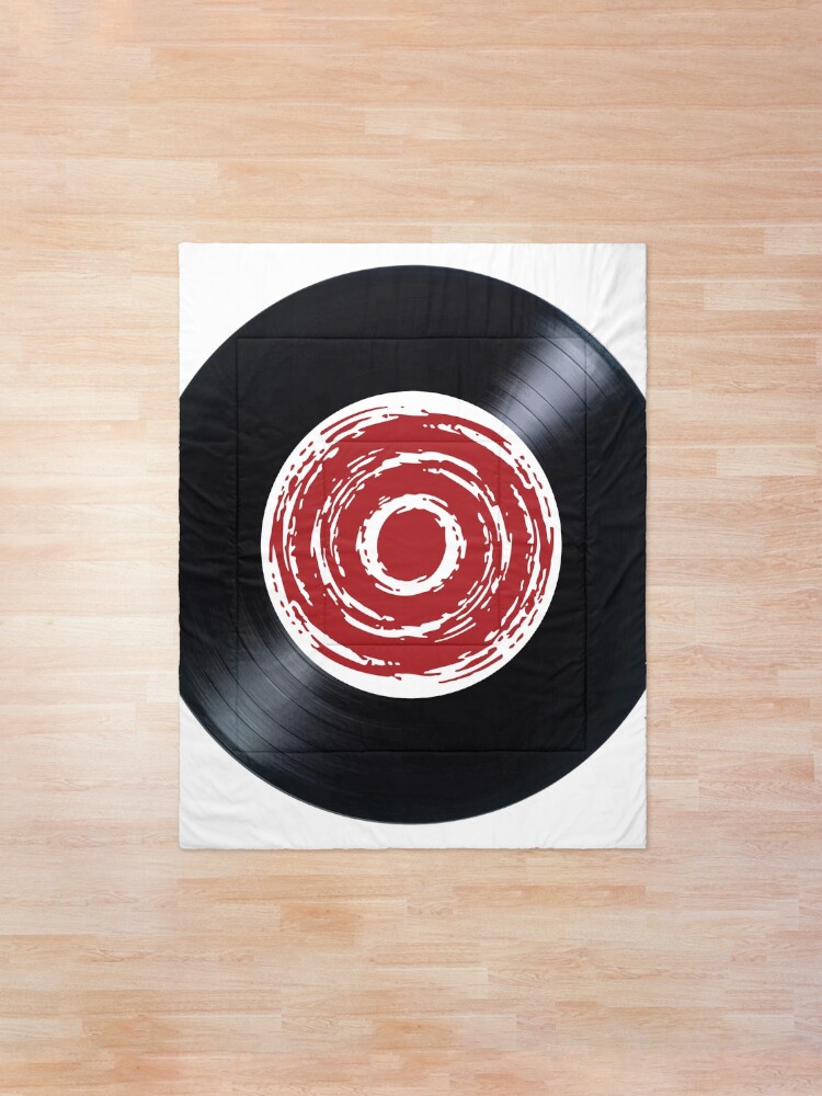 Black Hole Vinyl Record Style Solar System Planets Space Music