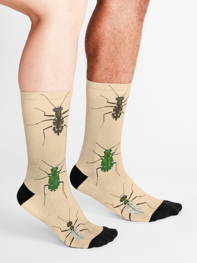 Alternate view of Tiger beetle trio Socks