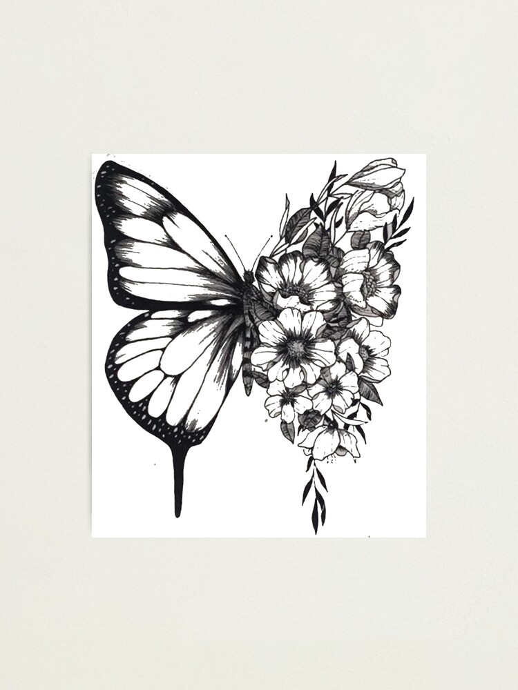 Shawn Mendes Butterfly Tattoo Photographic Print By Bealean