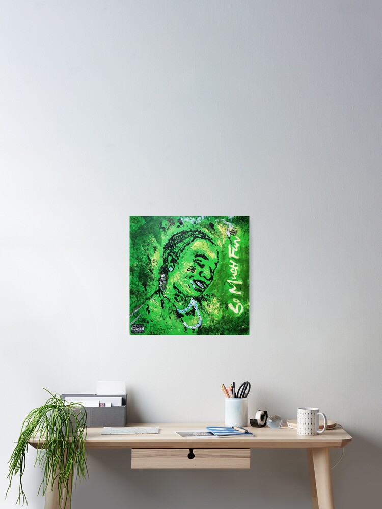 Thug So Much Fun Album Art Cover Green Music Hiphop Rap Decor Wall