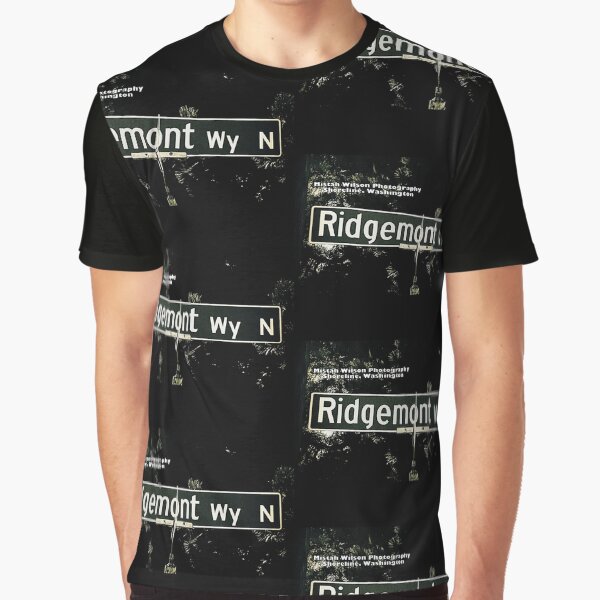 Ridgemont Way North, Shoreline, WA by MWP Graphic T-Shirt