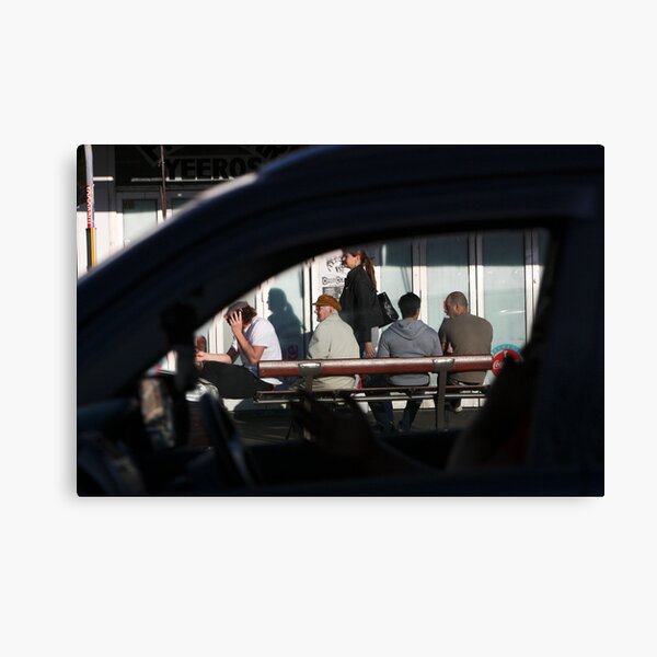 Waiting for the 422, King Street, Newtown, 2010 Canvas Print