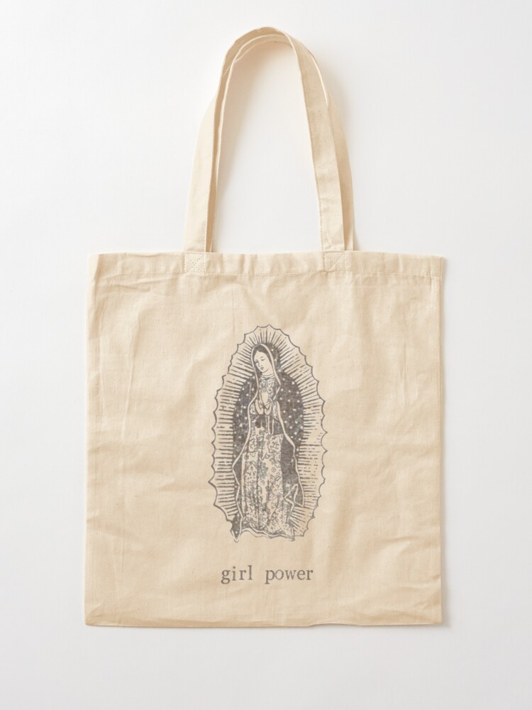 Alternate view of Girl Power Virgin Of Guadelupe Tote Bag