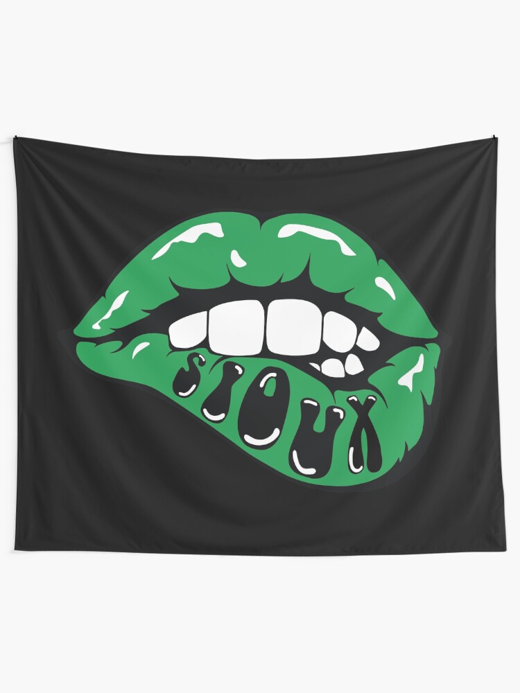 Alternate view of Sioux Lips Tapestry