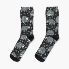 Raccoons! Design 42 / 365 Days of Design Socks